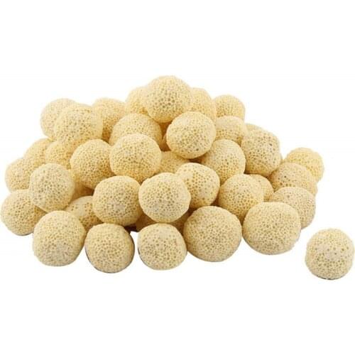 10pcs Ceramic Biochemical Ball Filter Media Nitrifying Bacteria House Aquarium Filter Accessories For Fish Tank Water Cleaning