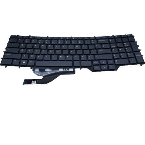 US Layout Keyboard For Dell Alienware M17 R2 R3