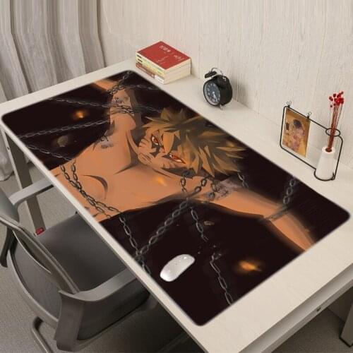 Uzumaki Computer Mouse Pad Gamer Mausepad Kawaii Gaming Accessories Varmilo Pc Gamer Complete Keyboard for Compass Desk Mat Mice