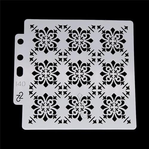 Linghua Pre-drawing Hollow Out Template Layering Stencils Painting Coloring DIY Scrapbooking Album Embossing Decorative Template