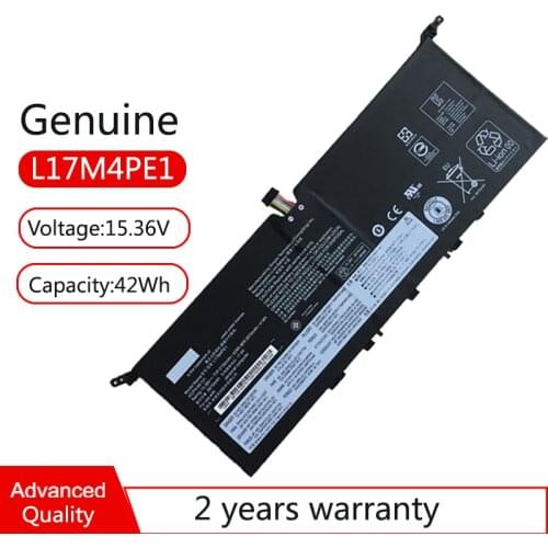 Genuine L17M4PE1 L17S4PE1 L17C4PE1 Laptop Battery For Lenovo Yoga S730-13IWL,IdeaPad 730S-13IW 5B10R32749 5B10R32748 81J0001GGE