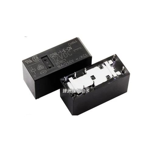 NEW Relay 10PCS/lot G2RL-1-E-CN-12VCD G2RL-1-E-CN 24VCD G2RL-1-E-CN 12V G2RL 1 E CN 12V G2RL1ECN DC12V 8A 8PIN