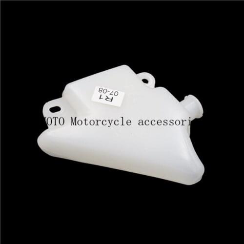 Motorcycle After Market Water Coolant Over Flow Bottle Overflow Reservoir Tank For YZF R1 2007 2008 YZF-R1 Radiator Tank