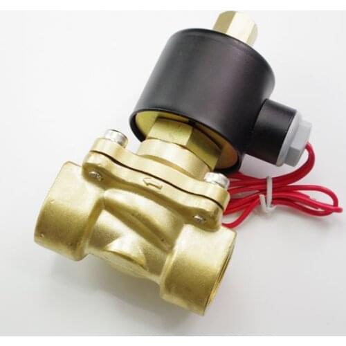 Water Air Gas Fuel NO Model Normal Open Solenoid Valve 1/2" BSPP