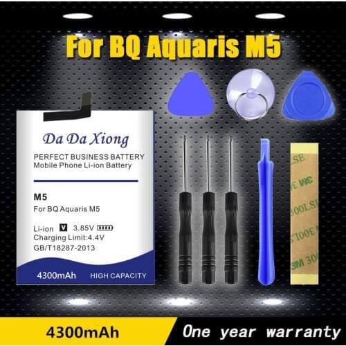 High quality 4300mAh 3120 M5 Battery for BQ Aquaris M5 Phone Battery