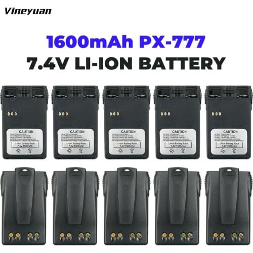 10X Battery for Puxing PX-328 PX-777 PX-888K PX888 PX728 Plus Weierwei VEV-3288S Radio