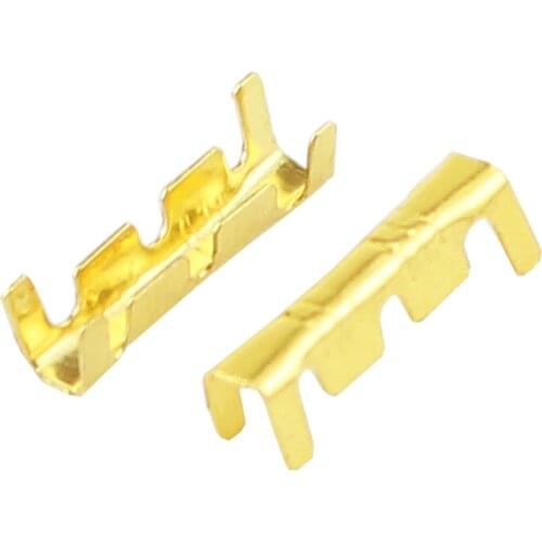 50pcs/100pcs 453 U-shaped terminal tab cold inserts connectors cold terminal small teeth fascia terminal,0.3-1.5mm2