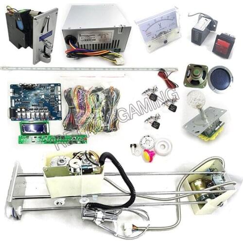 Arcade Toy Prize Claw Crane Game Machine DIY Kit with LCD Motherboard S/M/L Claw 71cm Gantry 110V-220V Power Supply Joystick