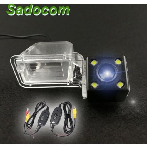 Car CCD 4 LED Night Vision Reverse Backup Parking Rearview Reversing Rear View Camera For Great Wall Lingao FLORID H5 H6 M3 C50