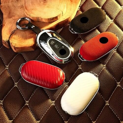 Car Zinc Alloy FOB Smart Key Protective Shell Case Cover Holder For Mercedes Benz S Class W223 Car Interior Accessories