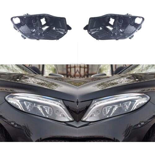 Headlight Base For Mercedes Benz GLE300 400 450 2015~2019 Headlamp House Car Rear Base Auto Headlight Back Support
