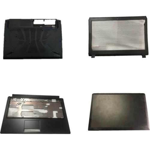 Laptop Touchpad Upper Case LCD Top Cover Back Cover Bottom Case For CLEVO W945AU AUQ KUQ LU SUW SUY TU JUQ TUQ Black