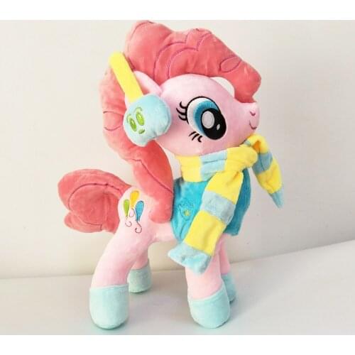 Children plush toy horse animal baby kids stuffed toy Christmas gift color horse doll