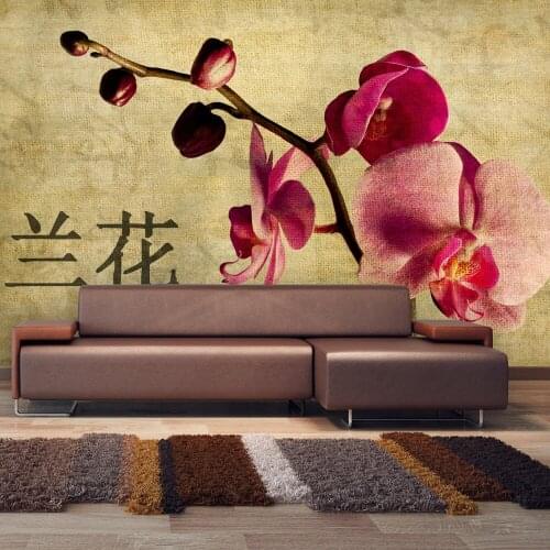 Wall mural-Japanese orchid - 450x270 cm