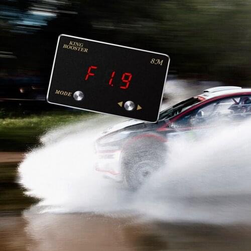 Racing experience Sprintbooster car tuning black color red LED for Luxgen 7 MG5 Changan CS35