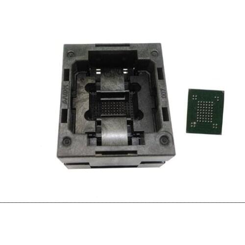 1pcs BGA63 compression spring block aging seat U disk chip test seat BGA63-0.8 test seat