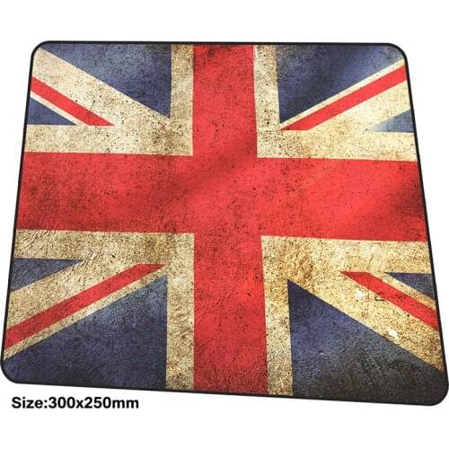 Flag mousepad 300x250x3mm gaming mouse pad big gamer mat New arrival game computer desk padmouse thick large play mats