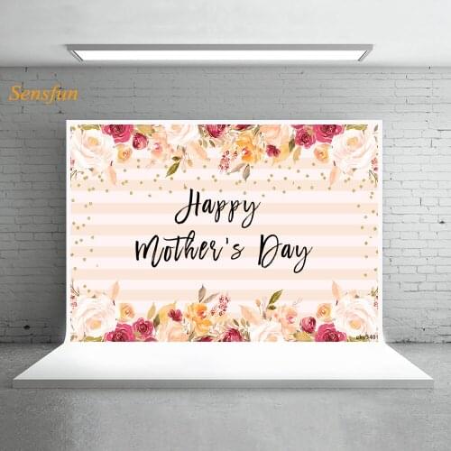 LEVOO Photography Background Flowers Mothers Day Party Decor Photography Backgrounds For Photo Shoots Props Photozone Vinyl