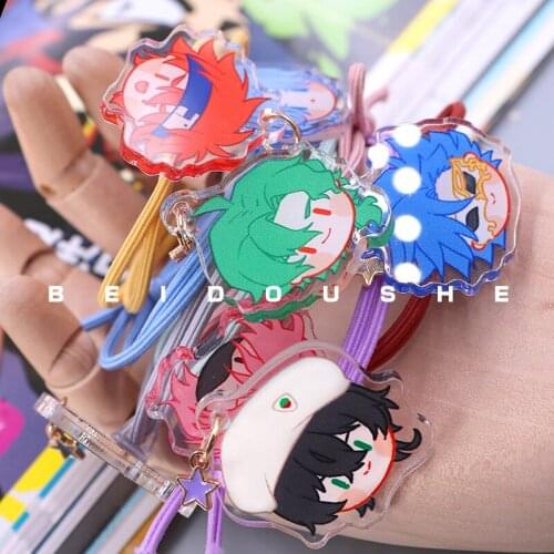 HOT Anime SK8 the Infinity SK EIGHT REKI LANGA MIYA Acrylic Cute Head Rope Headwear Game Hair Accessories Hair Ring Cosplay