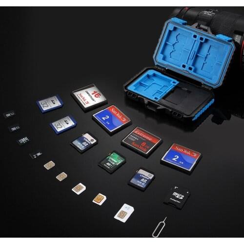 Multi-function card reader storage box High-speed 3.0 Android TF/SD card case Type-C memory card storage case