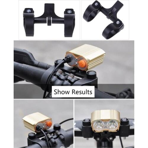 New 1 Pc Bicycle Headlight Mount Middle Handlebar Extender Front Light Holder MTB Cycling Accessories