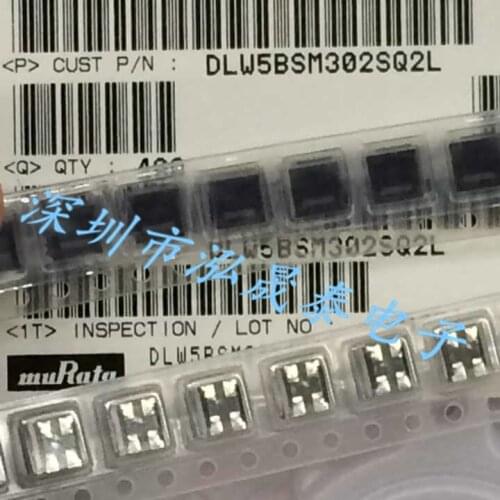 Original new 100% DLW5BSM302SQ2L patch common mode choke inductor 3000ohm 500mA 5050 5X5