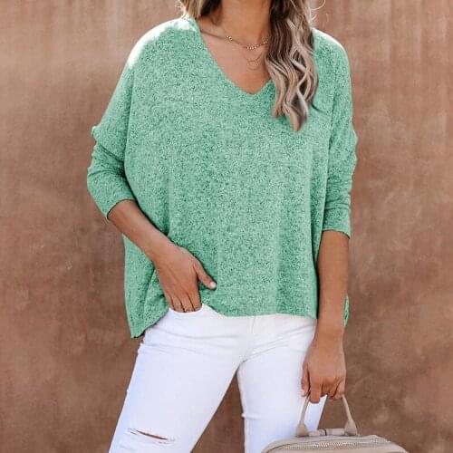 Autumn Oversized T Shirt Casual Womens Clothing Funny Solid Harajuku Long Sleeve T-shirts Ladies Fashion Tops Vintage Tee Shirt