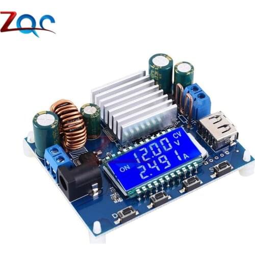 Boost Buck Converter CC CV DC 5.5-30V to 0.6-30V 5V 12V 24V 4A 35W Adjustable Power Supply Regulator Module Step Up Down Board
