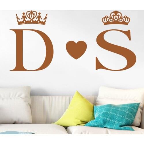 Words D LOVE S Art Wall Stickers Wall Murals Wall Decal Arts Decoration Vinyl Removable FB-145