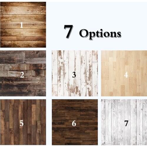 Dark Brown Wood Floor Photography Backdrops Newborn Photo shoot Backgrounds for Photographers Studio Vinyl Photophone photozone