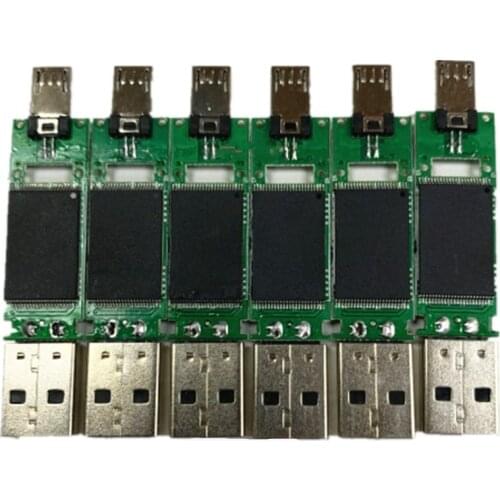 50pcs OTG Chips U Disk Semi-Finished Usb Flash Drive 2GB 4GB 8GB 16G Pen Drive 32G 64G 128G 128MB 256MB 512MB Usb Stick Pendrive