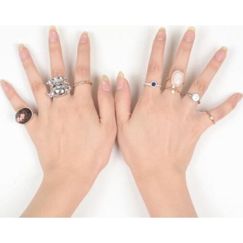 Vendimia Rings With Crystals