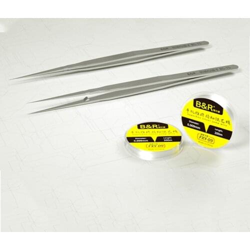 147 mm Ultra Pointy Tweezers Anti Mismatch Stainless Steel Precision Tweezers for IC Chip Phone Repair Micro Forceps