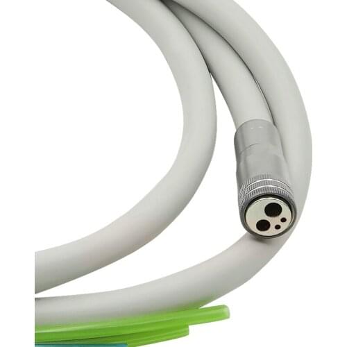 2pcs Dental 4 Holes Handpiece Hose Tube Connector Silicone Pipe for High Speed Handpiece Dentistry Material