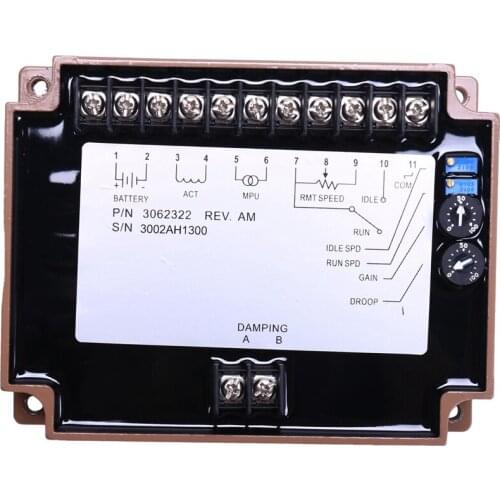 3062322 Generator Speed Controller Speed Stabilizer Electric Governor Engine Control Circuit Board Module Genset Part