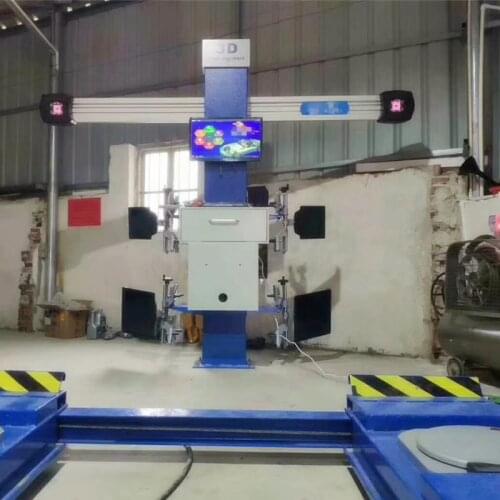 3D wheel aligner