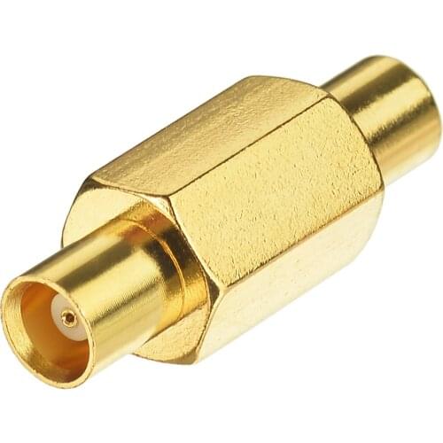 Superbat MCX Adapter MCX Female to Jack Straight RF Connector Adpter for Wireless