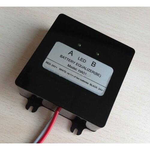 Battery equalizer for 24V lead battery system