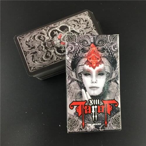 English Tarot Cards Oracle Guidance Divination Fate Tarot Deck Board Games With Colorful Box Family Party Playing Card