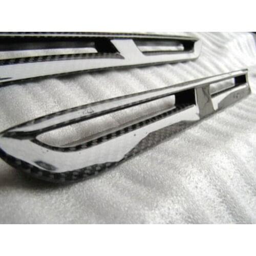 Auto Parts Front Fender Vents (pair) CF For 2008-2010 Skyline R35 GTR OEM Style Carbon Fiber