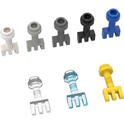 BuildMOC 2433 0.8 x 1 x 2.2 Hinge rod with 3 end studs For Building Blocks Parts DIY Construction C