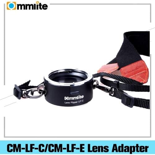 Commlite CM-LF-C CM-LF-E CoMix Lenses Flipper Holder Double Lens Changer For Canon Sony E-Mount