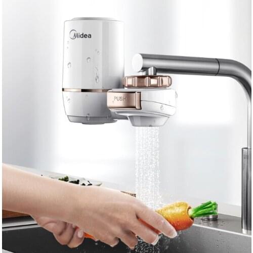 Household kitchen waste water front faucet physical water filter J03