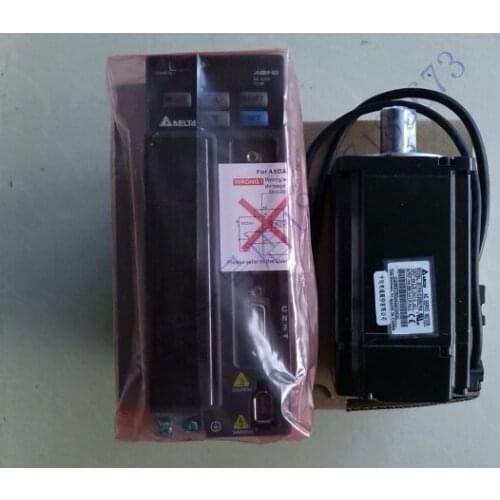 NEW&ORIGINAL 750W 0.75KW Delta Servo Motor and Drive ASD-B2-0721-B+ECMA-C20807RS