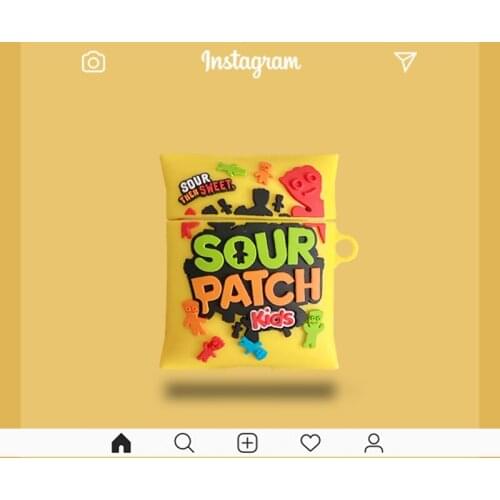 Sweet sugar sour patch kid family 3D case for AirPods 1 2 pro charge box soft silicone Wireless bluetooth earphone protect cover