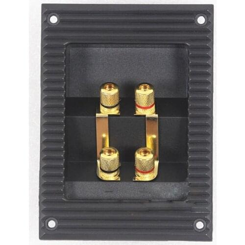 Four Speaker Junction Box Audio Accessories Connector Speaker Posts Joints Thickened Corrugated Boxes