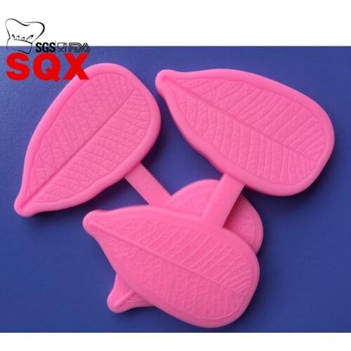 SQX LEAF FOLDER Shape silicone mold,Fondant Cake Decorating Tools,Silicone Soap Mold,Silicone Cake Mold MR93