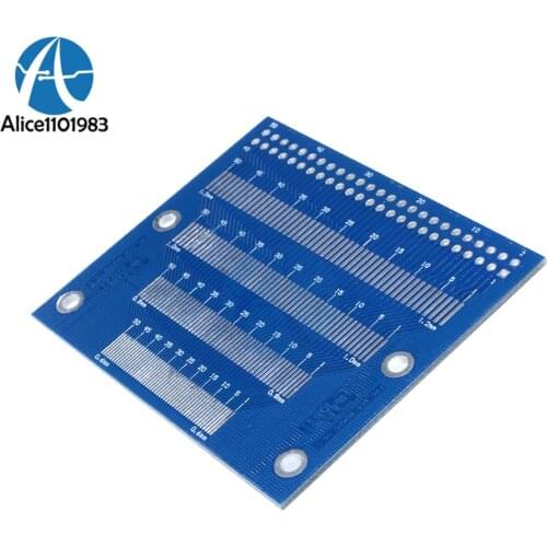 TFT LCD SMD To DIP Adapter Board 0.5mm To 1.2mm Pin Pitch Adapter PCB FPC Board 2.0-3.5 inch PCB adapter board