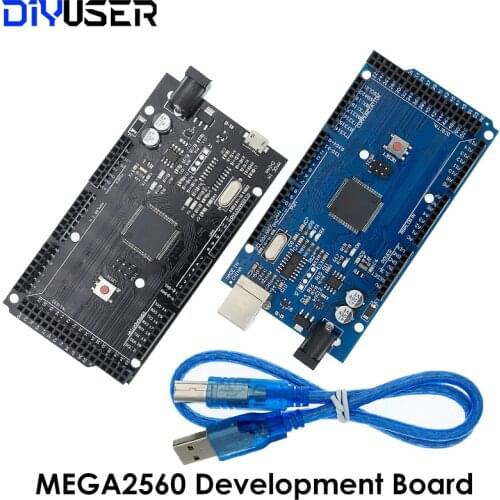 MEGA2560 MEGA 2560 R3 (ATmega2560-16AU CH340G) AVR USB board Development board MEGA2560 for arduino