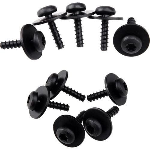 W702413-S450B 10pcs Under Engine Shield Air Dam Deflector Torx Screws fit for Ford Focus Escape W702413-S307